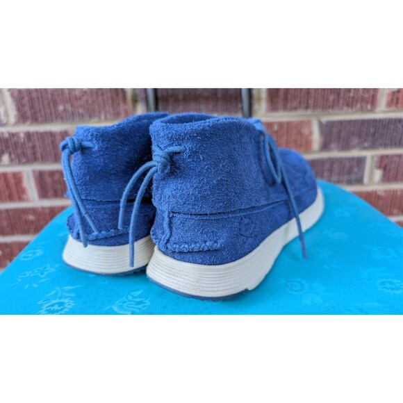 Ransom Alta Mid Blue Suede Chukka Moccasin SneakersMens Sz 8 main image 10